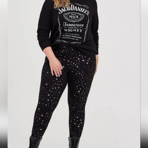 torrid Pants - Torrid Black Pixie Star Legging Pants Sz 3 New Tags
